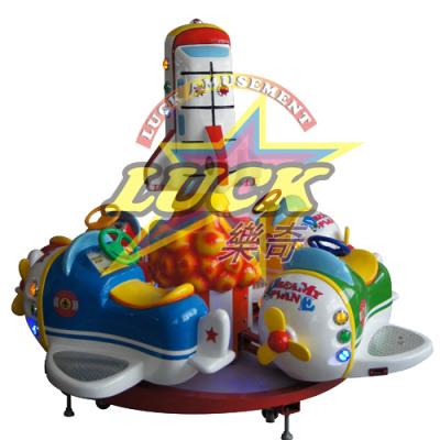 China 4 Player Multiplayer Dream Flat Version 2nd Coins Custom Roundabout Amusement Game Mall W2000xH1650mm for sale