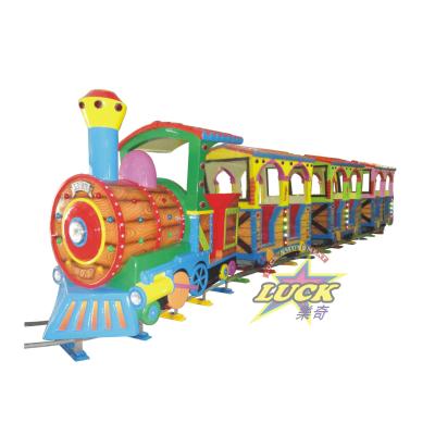 China Modern theme park garden kids rides kids track electric motor tourist train YG0806B for sale