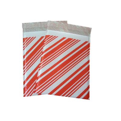 China Strong Adhesive Poly Bubble Mailer Plastic Bags Newly Printed Poly Material Bubble Bags for sale