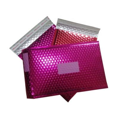 China Strong Adhesive Aluminum Foil Bubble Mailing Bags With Aluminum Foil Logo Print And Bubble Padded Plastic Metallic Bags for sale