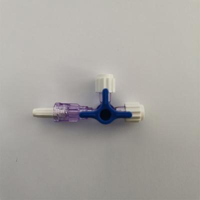 China General Wholesale Disposable Medical Silicone Safety Plastic 3 Way Infusion Valve for sale