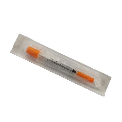 China - Professional Manufacture High Quality Wholesale 1ml Insulin Syringe for sale