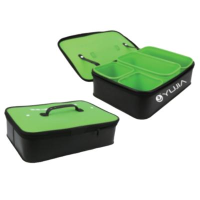 China EVA Fishing Lure Box Wholesale Eco-friendly Light Weight Customized Logo Bait Box for sale