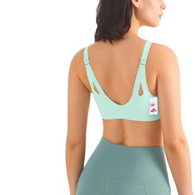 China New Seamless Sports Bra With Adjustable Fitness Underwear For Women for sale