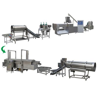 China food & Full Automatic Tortilla Fries Beverage Factory Doritos Production Line Making Machine Doritos Fries Making Machine for sale