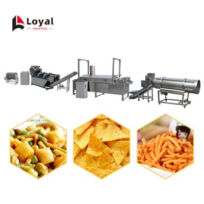 China food & Beverage Plant Fried Rice Crust Chips Making Machinery/Oven/Fryer/Snack Mixer Puffed Plant for sale