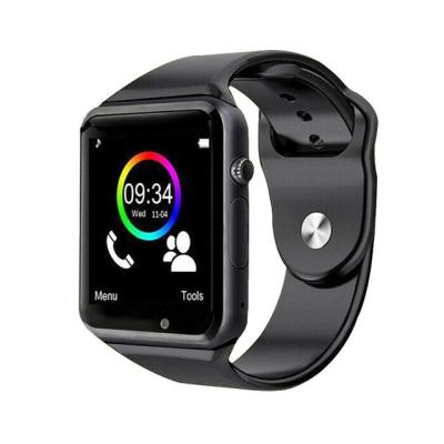 China Smart Watch A1 Camera BT Mobile Phone Smart Watch Touch Screen Sports Fitness Tracker Sleep Monitor SD Card Reloj With Sim Card for sale