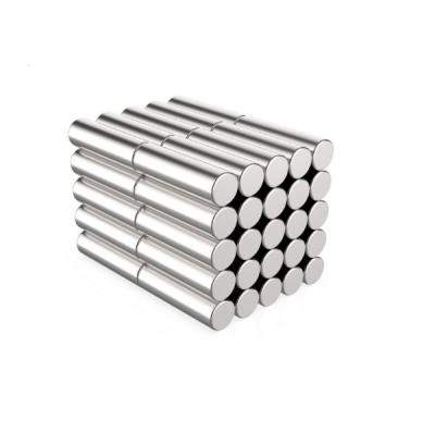 China Industrial Magnet NdFeB Rare Earth Magnet N35 N42 N52 Cylinder Neodymium Magnet For Sale for sale