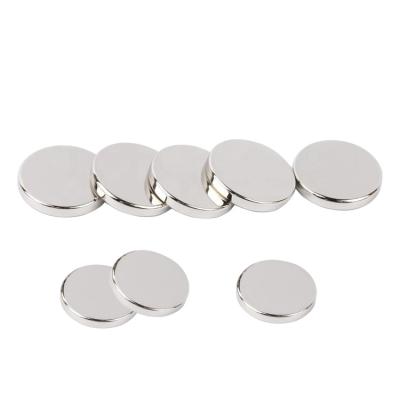 China China Manufacturer Ni Coating Super Disc NdFeb Industrial Neodymium Strong Magnet Rare Earth Magnet Disc ndfeb Magnet for sale