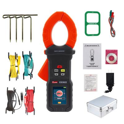 China ES3022 Ground Pile Clamp Ground Resistance Tester Earth Resistance Tester AC Voltage 68mm for sale