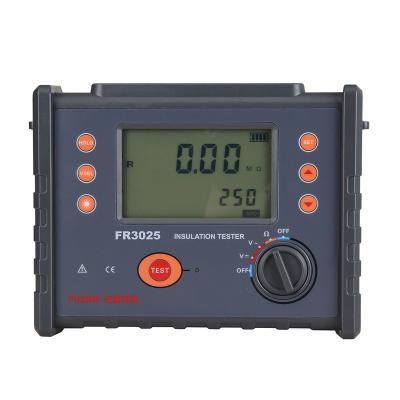 China Voltage Test FUZRR FR3025 Digital Insulation Resistance Tester Insulation Resistance Meters for sale