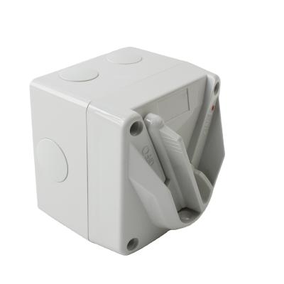 China CE Standard UKF Plastic Power Isolator Professional Single Phase Plastic Switch for sale