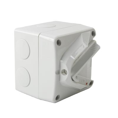 China Single phase plastic isolator switch ip66 for outdoor for sale