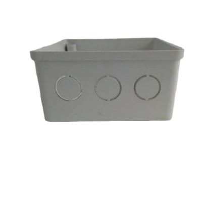 China Installed In The Wall China Customized Professional PVC Wall Switch Waterproof Electrical Junction Box for sale