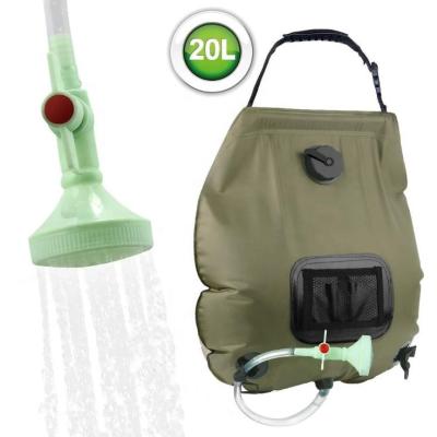 China Wholesale High Quality Cheap Outdoor Portable 20L Solar Shower Bag Recyclable for sale