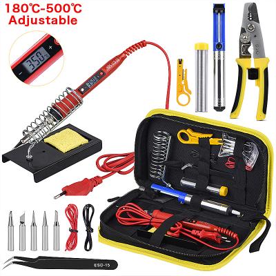 中国 Home Use Jcd Soldering Iron Tool Kit Hot Sale Household Soldering Tool Kit With Multi Function Pliers 販売のため