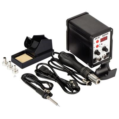 中国 JCD 8586 SMD BGA machine repair shops rework reference 2 in 1 digital display hot air soldering station 販売のため