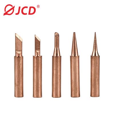 China JCD Factory Supply 5PCS 900M High Quality Lead Free Soldering Iron Tips Wood Burning Tip for sale