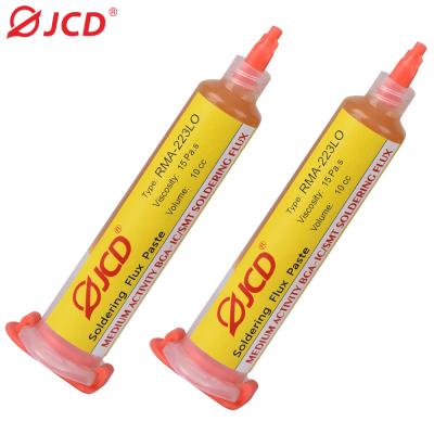 中国 PCB JCD 2021 Lead Free Solder Spring Paste Flux Gel Solder Soldering Tool For Phone IC STM Repair Low Temperature NO--Clean Flux 販売のため