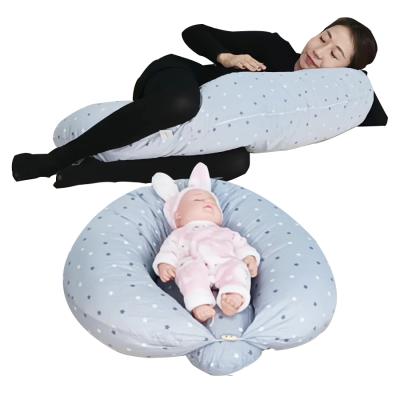 China Multi-Funcation Multifunctional Caregiver Pillow for Baby&Back Side Body Support Maternity Pillow for Pregnancy Women Baby Nest for Kids Sleeper for sale