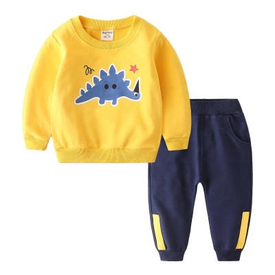 China Smart casual factory wholesale high quality casual boys wear kids sports clothes set for sale