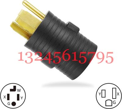 China 4-in-1 Industrial 15 Amp Household AC Plug To 20 Amp T Blade Adapter, Plug Adapter, 14-30P, 6-50R for sale