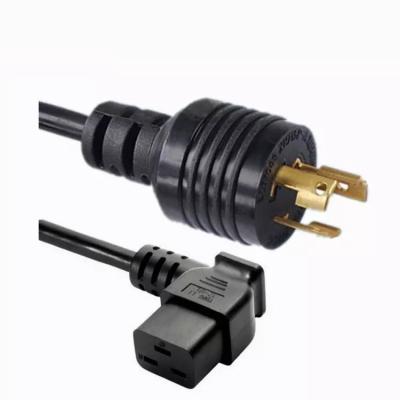 China Consumer Electronics America NEMA L7-15P To IEC C19 Twist Lock Power Cord With US Approval 15A 277V for sale