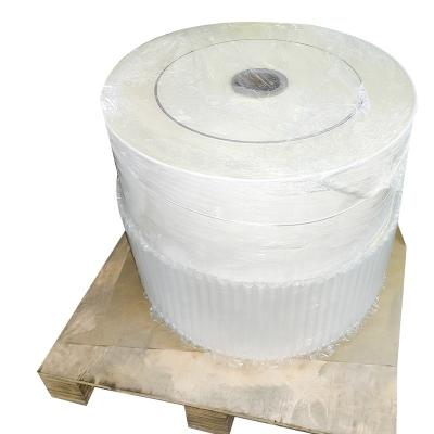 China Waterproof Self Adhesive Matt Delivery Removable Glassine Thermal Transfer Label Jumbo Roll for sale