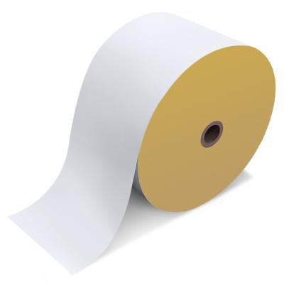 China Waterproof Coated Proof Self Adhesive Paper Sticker Jumbo Roll Elephant Label Raw Material Printing Direct Thermal Labels Rolls White Stickers for sale