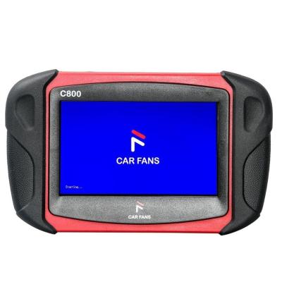 China Brand New CAR FANS C800 Heavy Duty Diagnostic Scan Tool Truck Scanner with complete accessories for sale