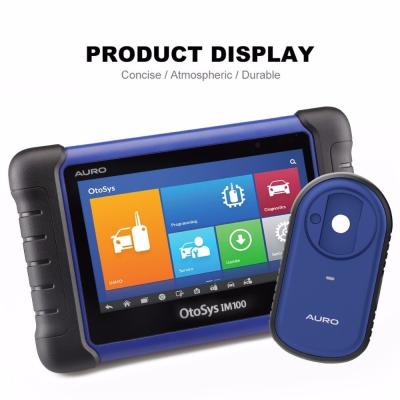 China AURO IM100 Full System Car OBD2 Scanner Tablet Diagnostic Immo&Key Programming with complete accessories and warranty for sale