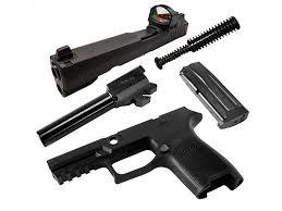 China Sig Sauer Caliber X-Change Kit Sig P320 RX 9mm Luger with Magazine Black for sale