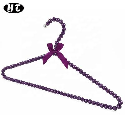 China Beautiful exquisite purple pearl hanger hanger for shop for sale