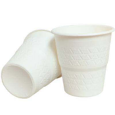 China 7oz 12oz PLA Bagasse Printing Biodegradable Disposable Design Compostable Paper Cup With Logo And Lids For Hot Drink for sale