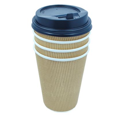 China Biodegradable Drink Paper Cup Sleeve Paper Cup Warm Jacket For Coffee Cup for sale