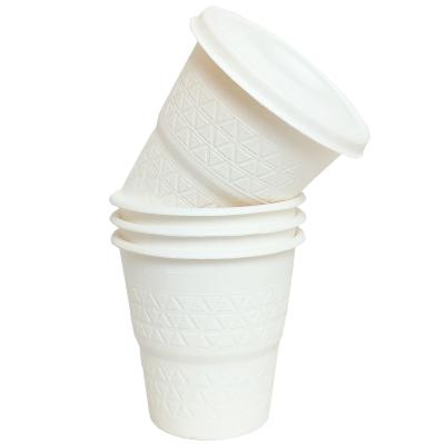 China Hot sale 100% Amazone disposable bagasse cup beverage biodegradable paper cup biodegradable stocked eco-friendly disposable paper cup for sale