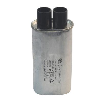 China General Purpose CH85 2500 v 1.0 uF 3+ Insert 3 Large Microwave Industrial Capacitor High Voltage Capacitor en venta