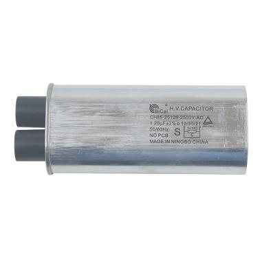 China CH85 2500v 1.2UF Microwave Capacitor Drying Equipment High Voltage High Voltage Blue Color General Purpose Capacitor zu verkaufen