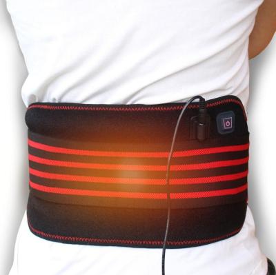 China Anti-UV Electric Heated Waist Therapy Heating Waist Warmer Wraps 5v, 7.4v, 12v for sale