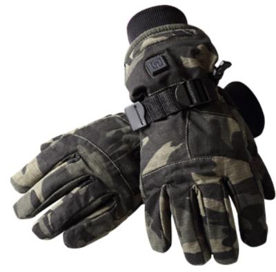 China 7.4V Waterproof Fabric Camouflage Heated Glove for sale