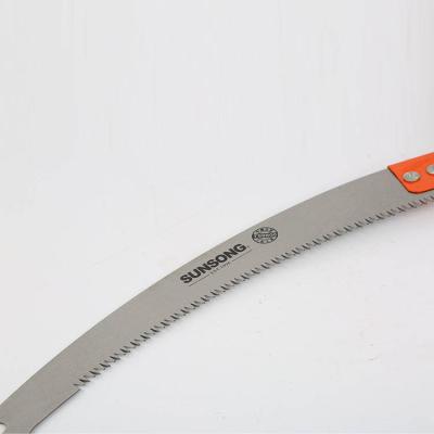 China Best Garden Pruning Hand Pruning Horticulture Cutter Saw Tools Woodworking Carbon Steel Blade With Handle for sale