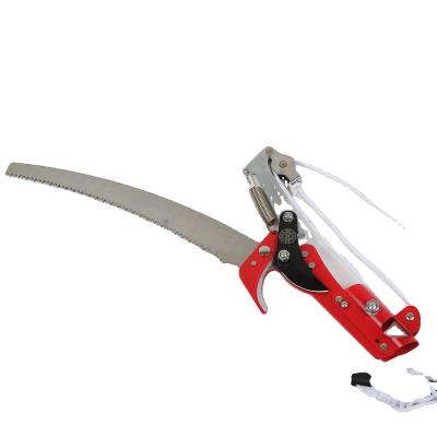 China Wholesale Blade and Telescoping Grip Anti-Slip Factory Rope Pole Saw with Center Cut Pruner for sale