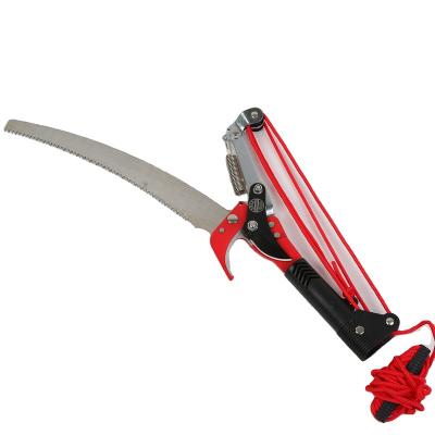 China High Quality Curved Anti-Slip Handle Blade Hand Shaft Extension Pruning Saw For Branch Cutter Tools for sale