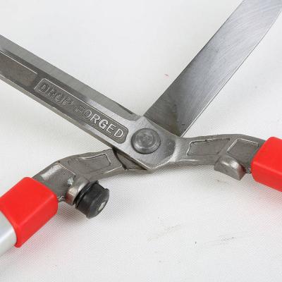 China High Quality Anti-Slip Grip Long Handle Hedge Gardening Shears Excellent Carbon Steel For High Branch for sale