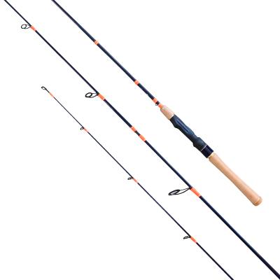 China Carbon Fishing Points 1.6m 2 Sections Rotating Fishing Trout Rod for sale