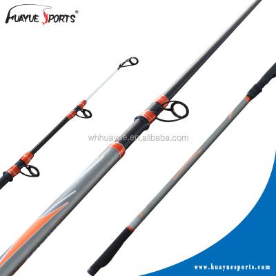 China Carbon Surf Fishing Rod 4.2M Beach 6pcs Telescopic Rod Surfcasting Rod for sale