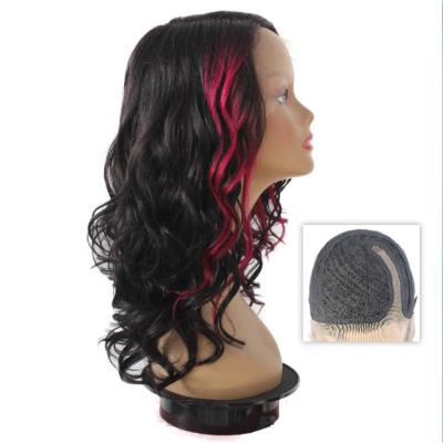 China Wholesale Hair L Part Lace Wig Vendors,Natural Wave Hair,Brazilian Lace Front Bob Hair Highlight Regular Wave Wig for sale