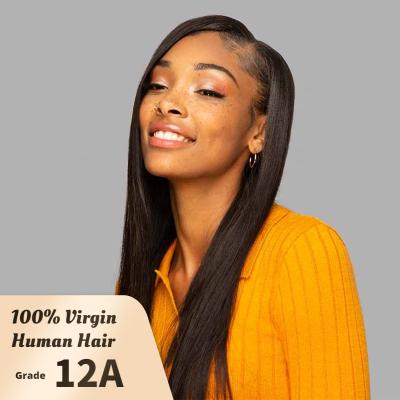 China Wholesale Silky Straight Hd Wave Lace Up Hair Wig Vendors 360 Pre Pluck To Lace Full Lace Front Wigs Long Natural Straight Braided Frontal Closure for sale