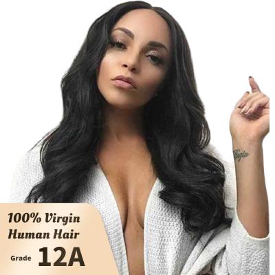 China HD Natural Afro Wholesalers Wigs Body Wave Lace Frontal Deep Water Wave Braided Full Closure Human Hair Lace Front Wigs for sale