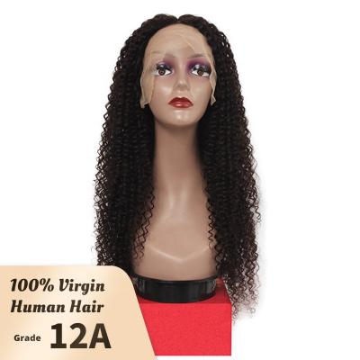 China HD Natural Water Wave Hair Wigs For Black Women Wholesale Sellers Water Wave Braided Full Closure 360 ​​Lace Front Human Hair Wigs for sale